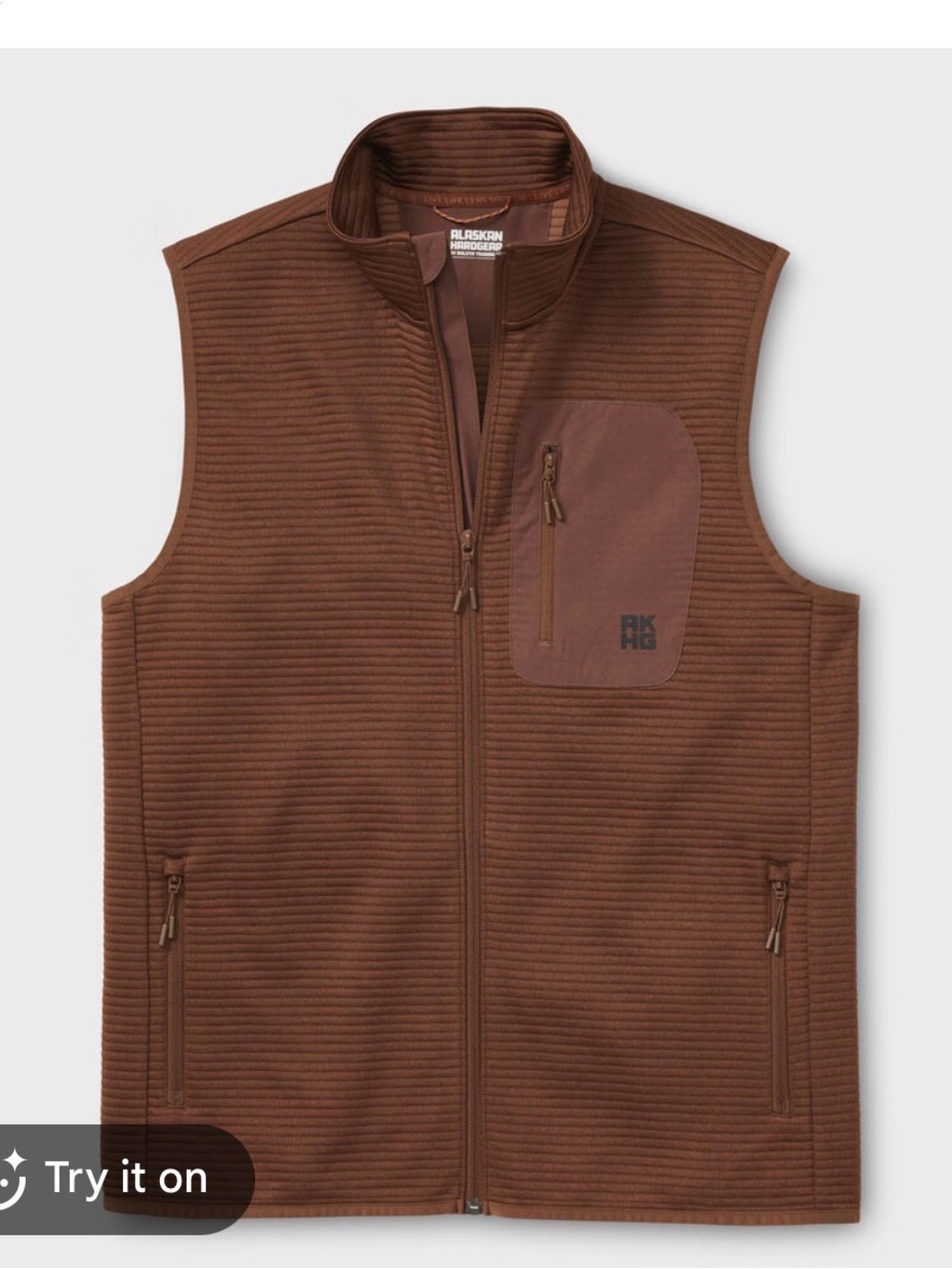 Duluth Trading Co Brown Men's Vest